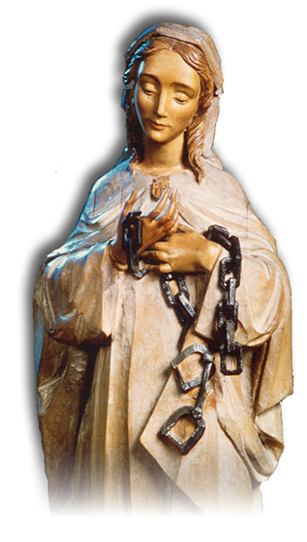Imagen de nuestra Madre de la Merced de la Mercedarias Misioneras de Berriz en Madrid